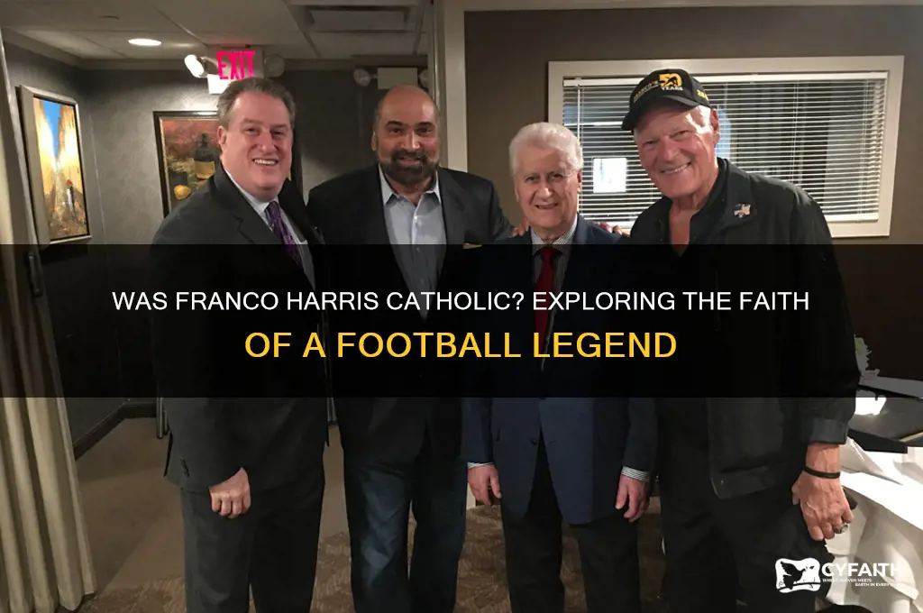 was franco harris catholic