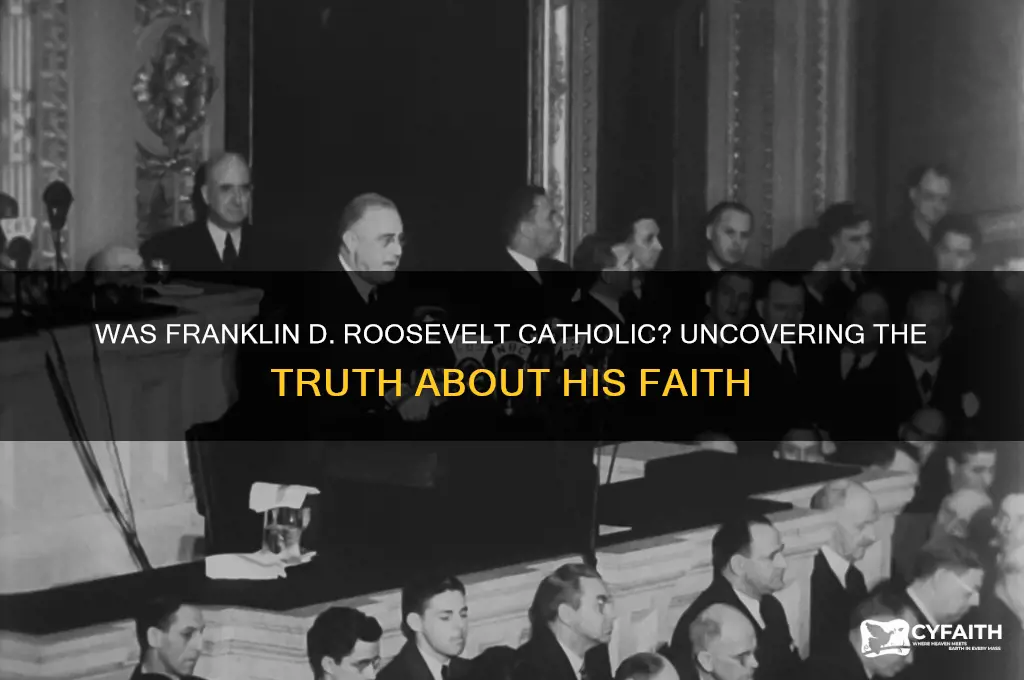 was franklin d roosevelt catholic