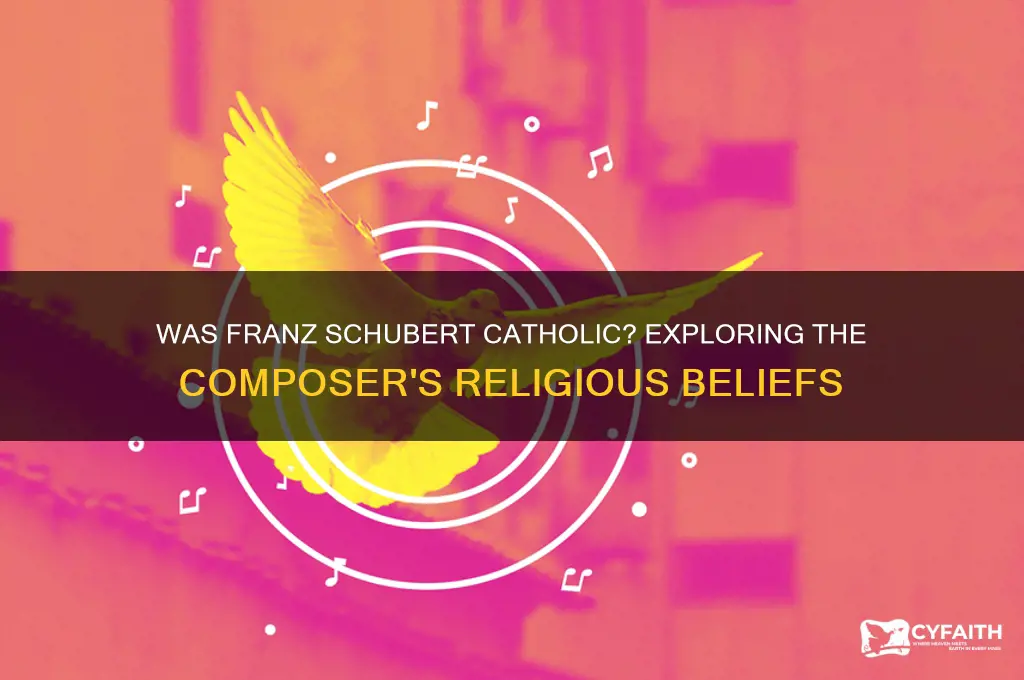 was franz schubert catholic