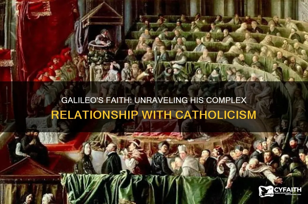 was galileo a catholic