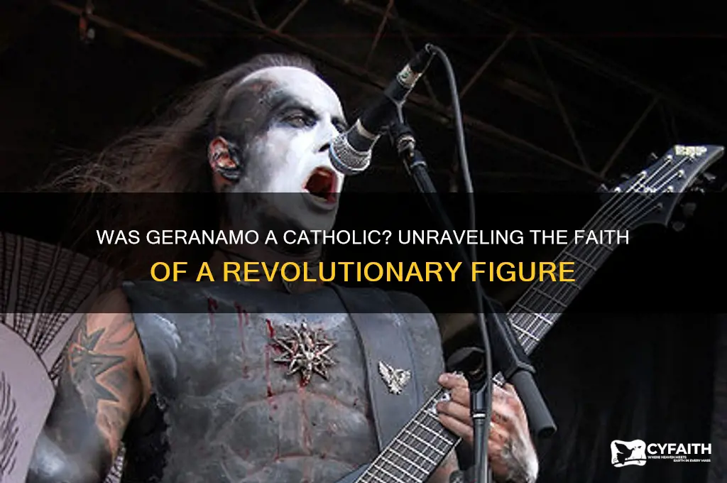 was geranamo a catholic