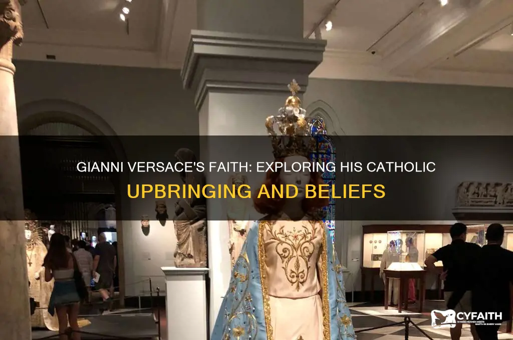 was gianni versace catholic