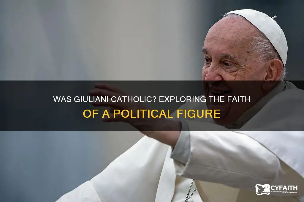 was giuliani catholic