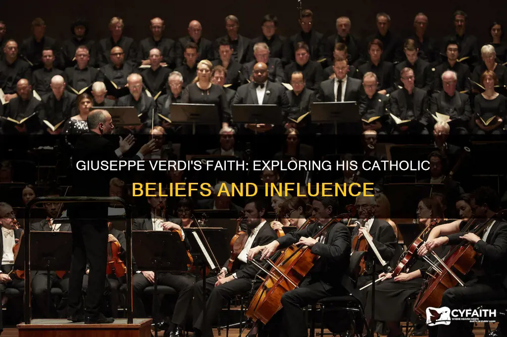 was giuseppe verdi catholic