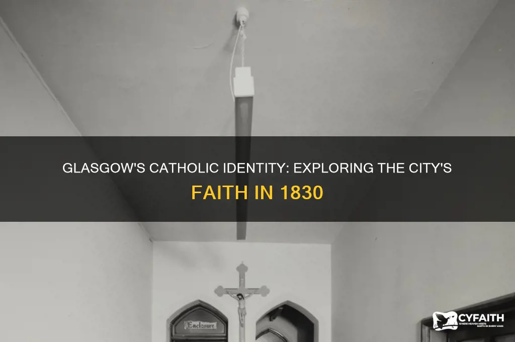 was glascow catholic in 1830