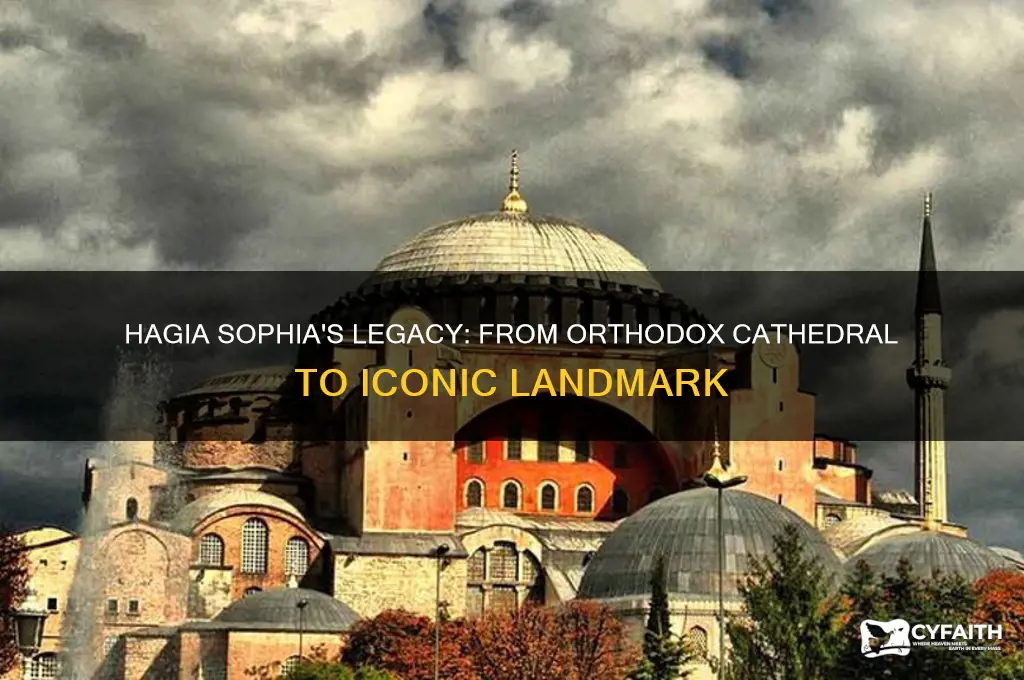 was hagia sophia an orthodox church