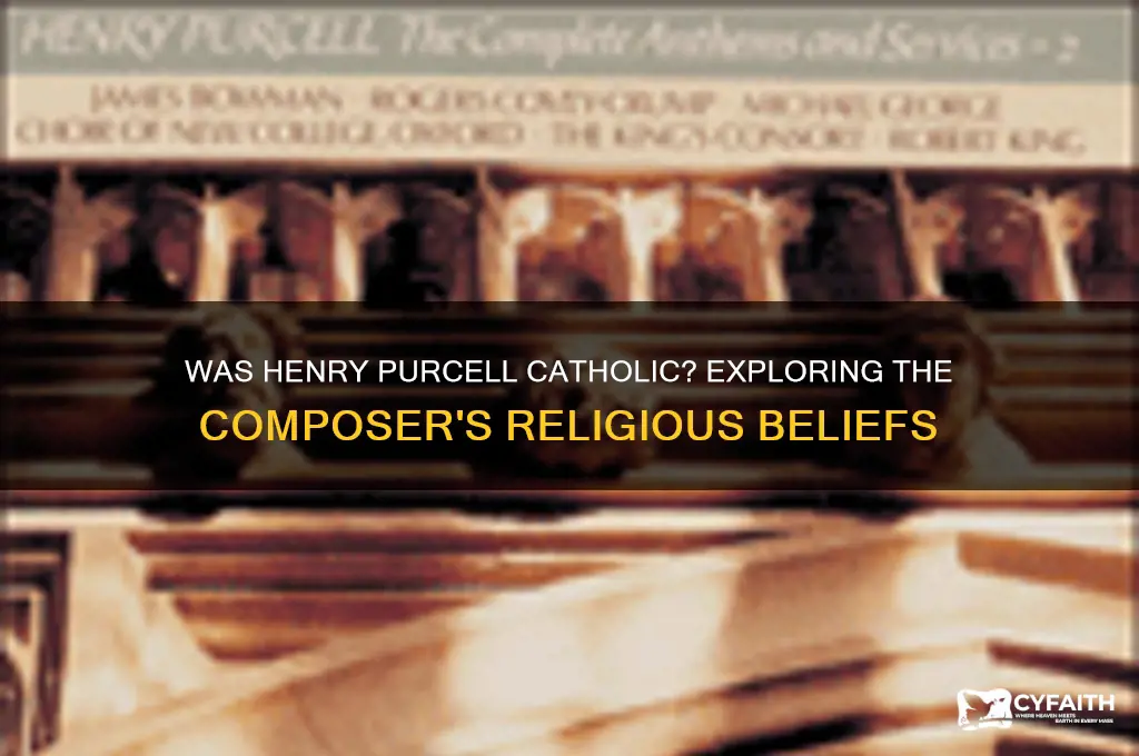 was henry purcell catholic