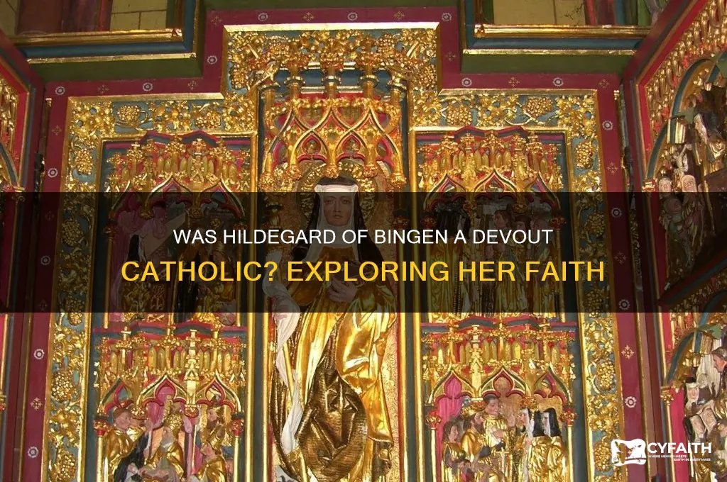 was hildegard of bingen catholic