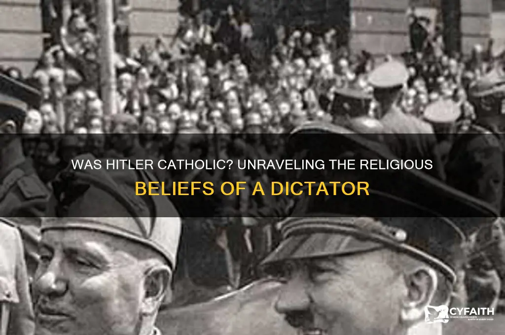 was hitler catholica