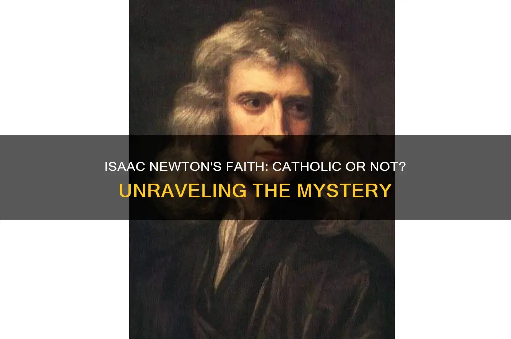 was isaac newton a catholic