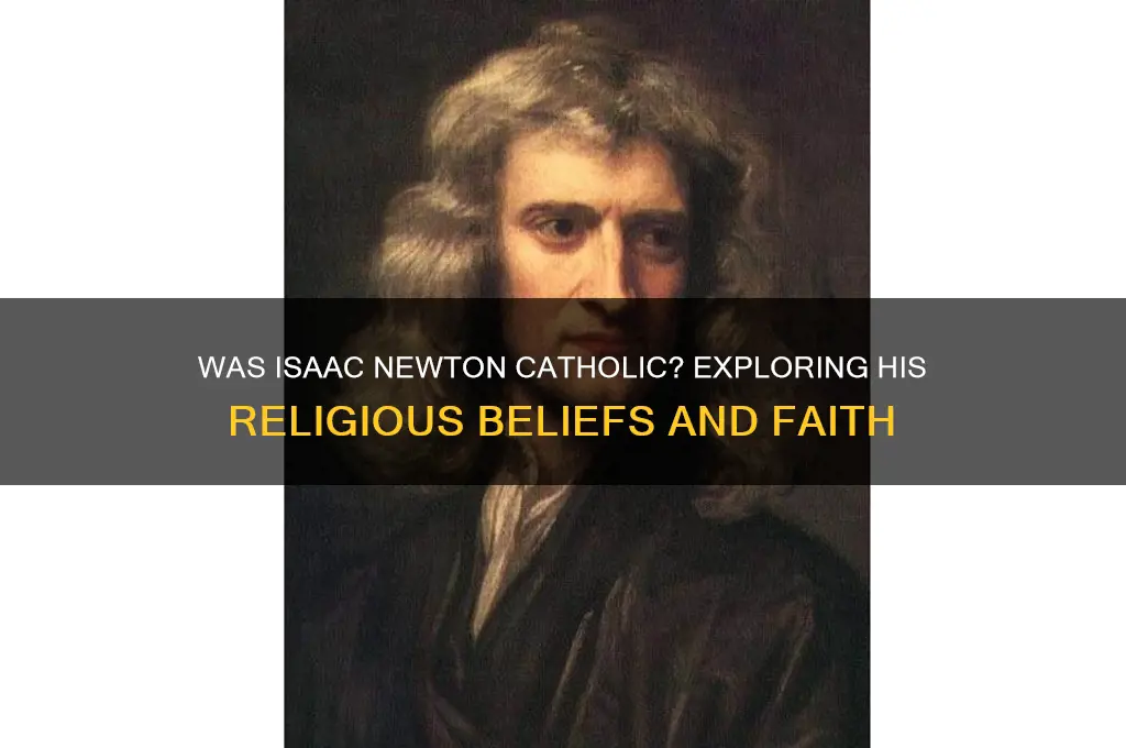 was issac newton catholic