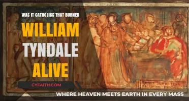 Who Burned William Tyndale? Catholics and the Bible