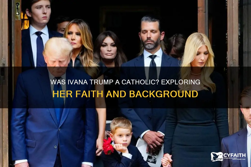 was ivana trump a catholic