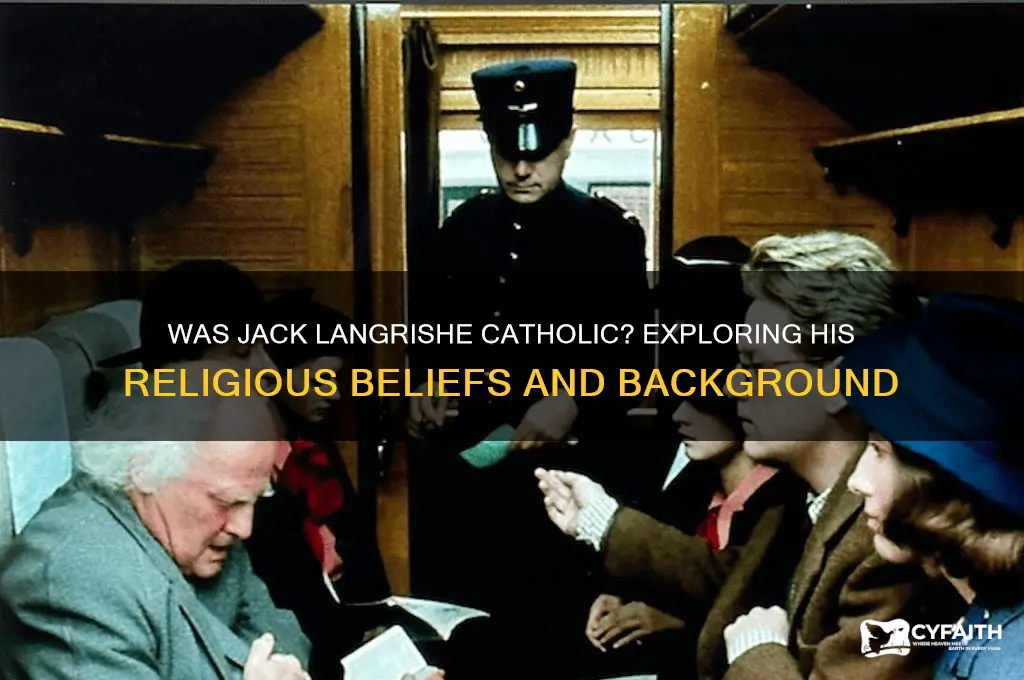 was jack langrishe a catholic