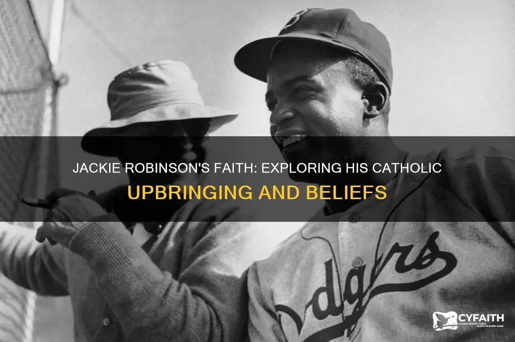 was jackie robinson catholic