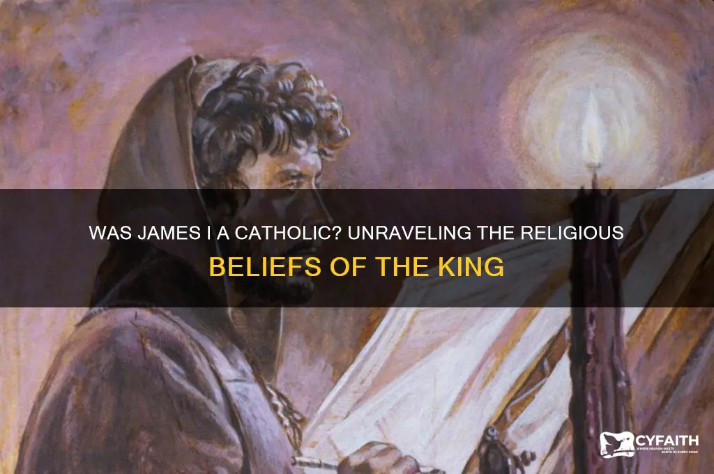 was james 1 a catholic