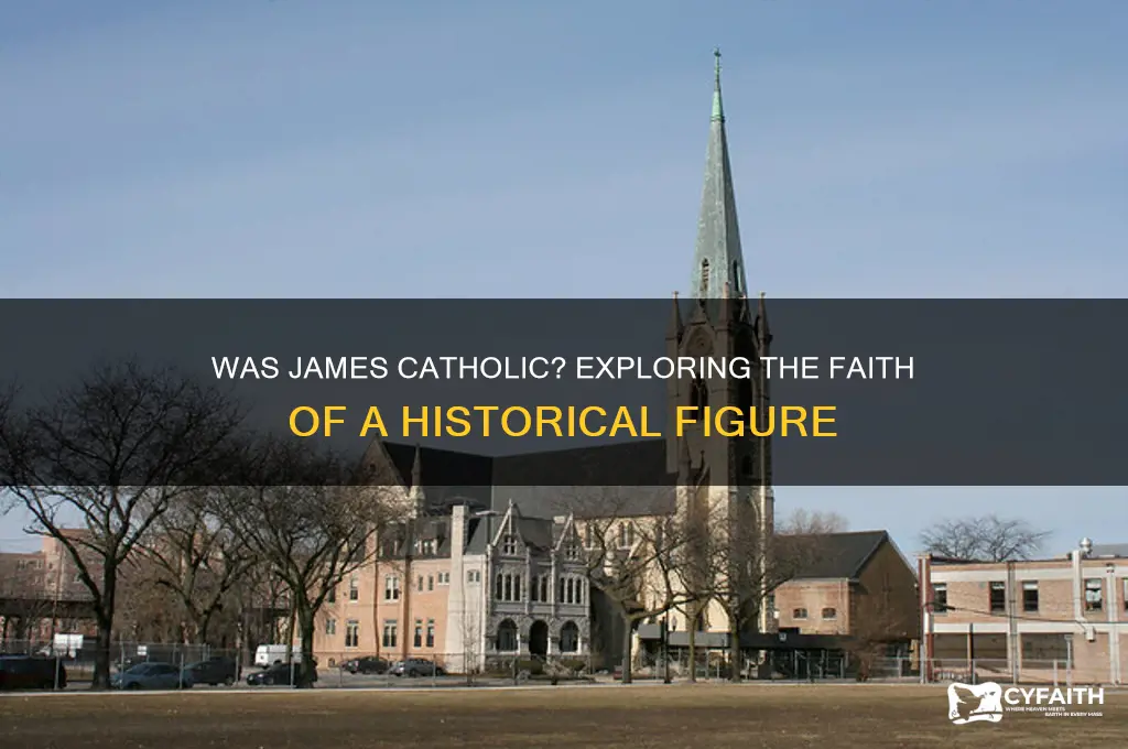 was james catholic