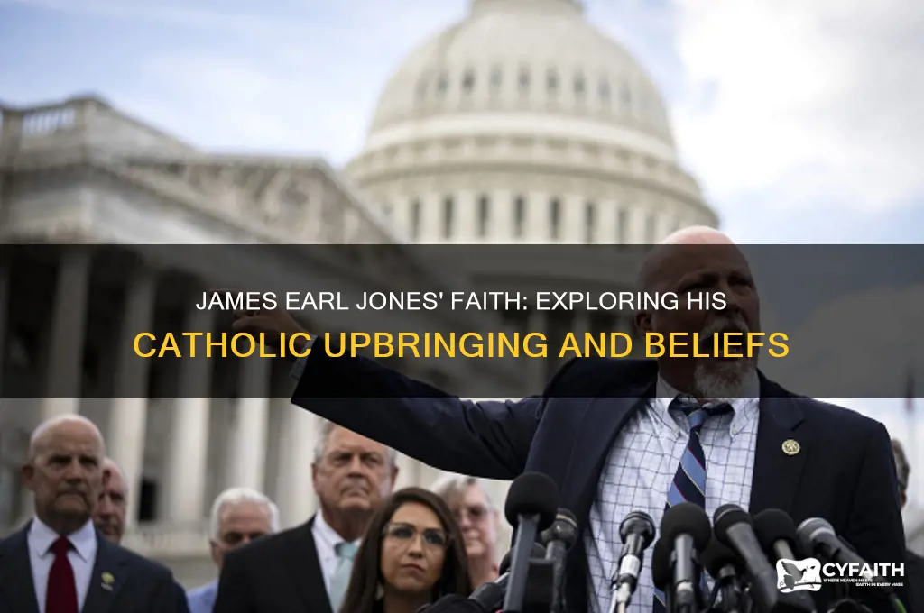 was james earl jones catholic