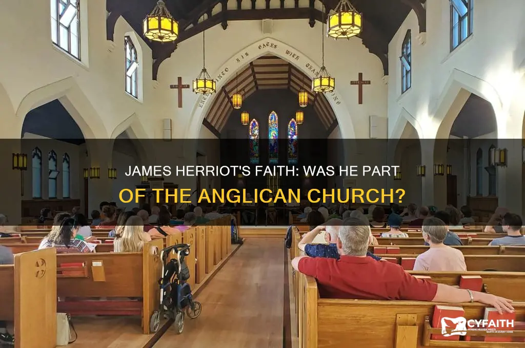 was james herriot a member of the anglican chur h