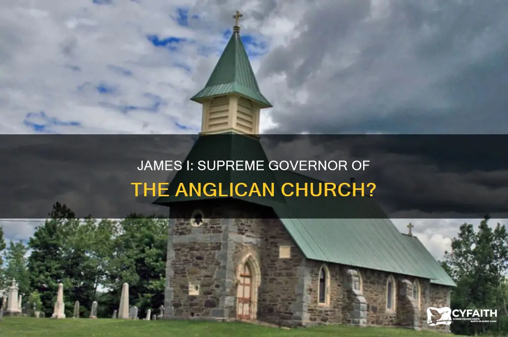 was james i the head of the anglican church