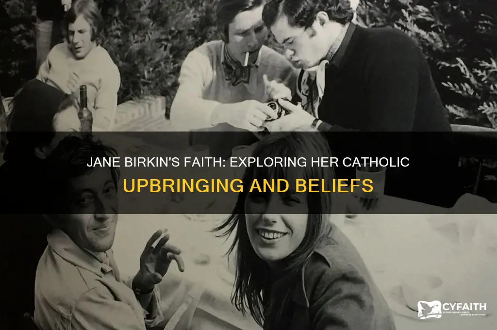 was jane birkin catholic