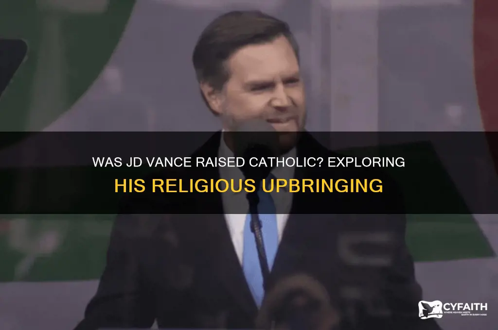 was jd vance raised catholic