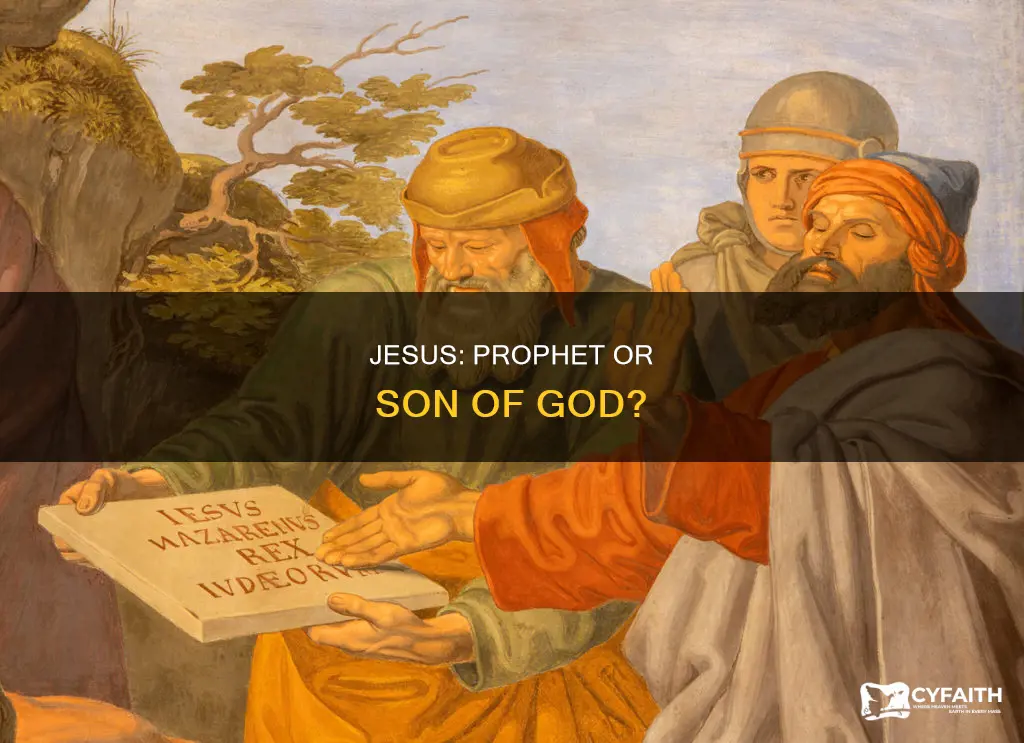 was jesus a prophet catholic answers