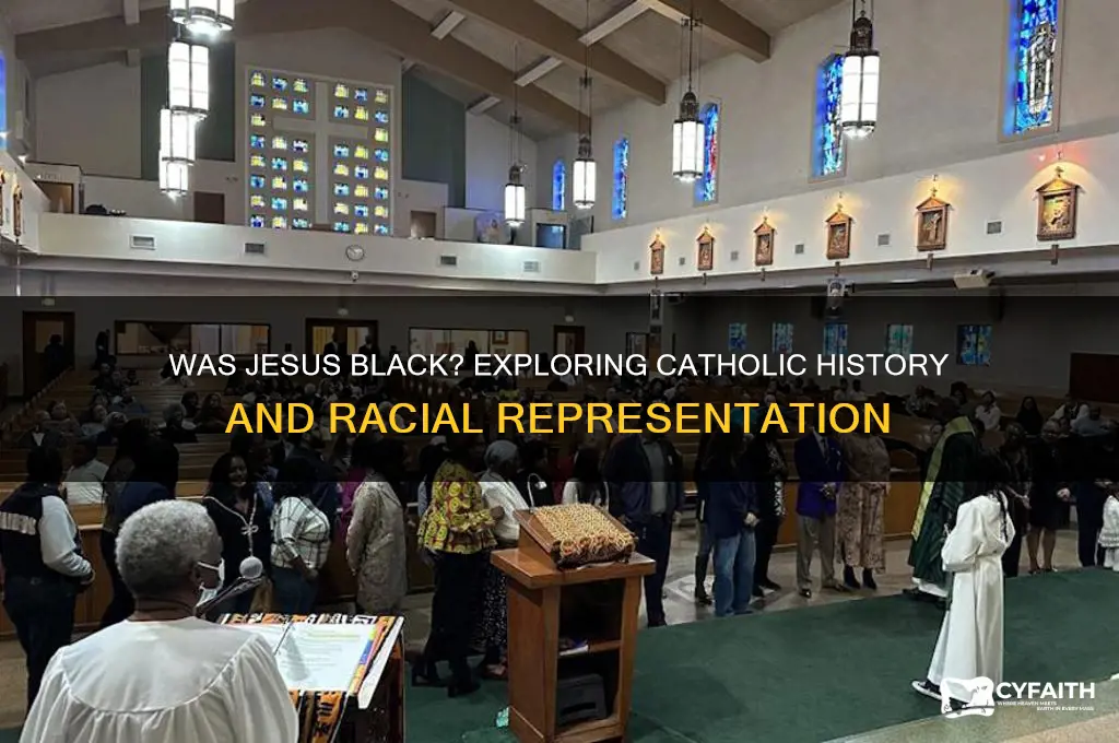 was jesus black catholic