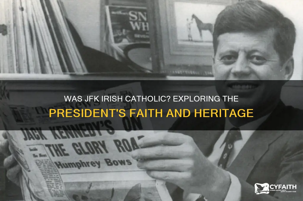 was jfk irish catholic