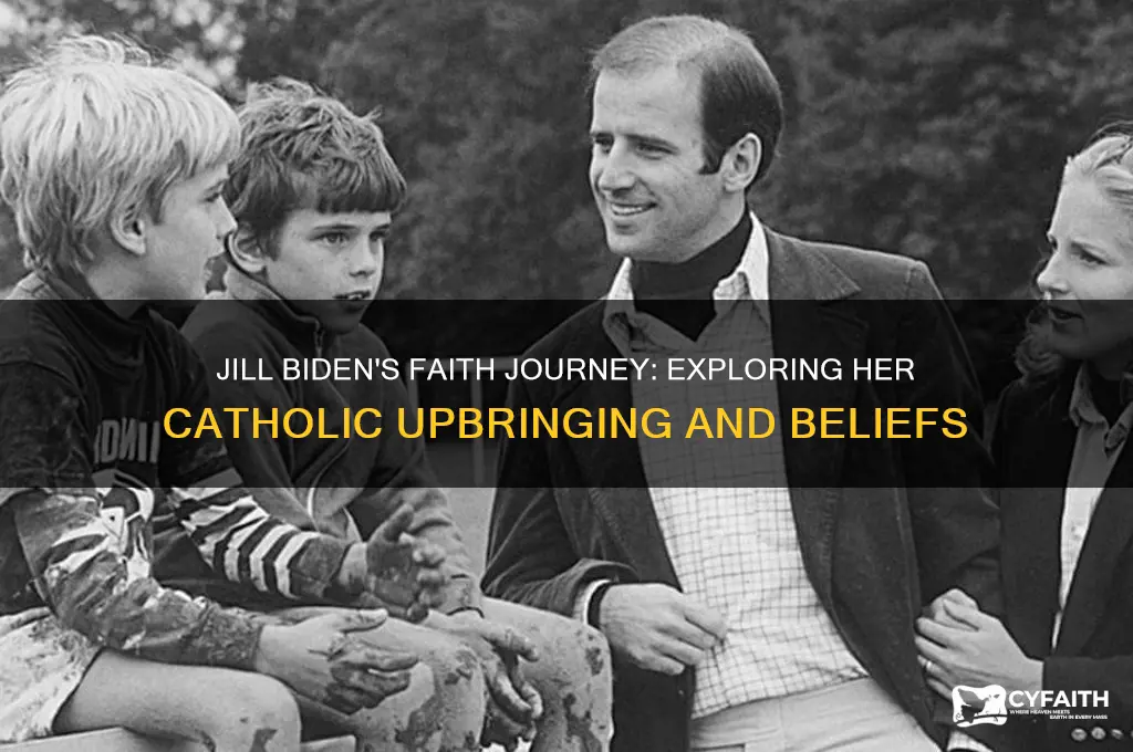 was jill biden raised catholic