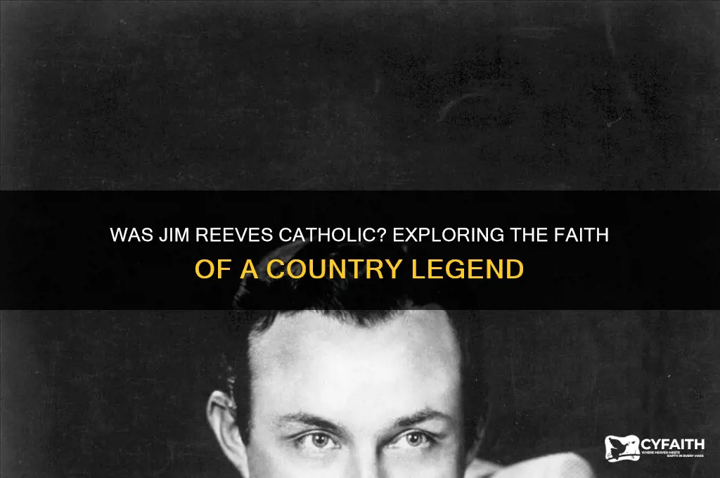 was jim reeves catholic