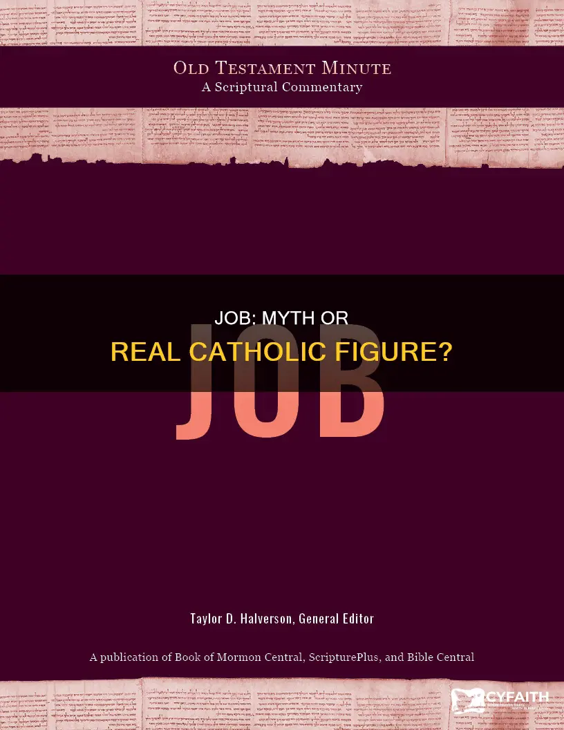 was job a real person catholic