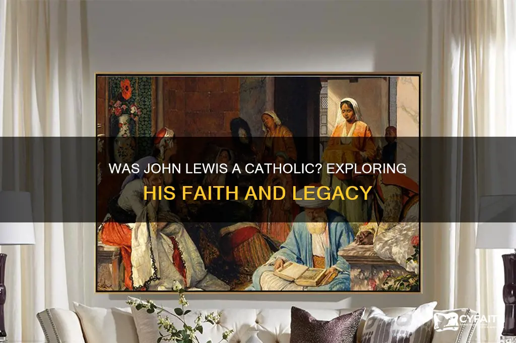 was john lewis a catholic