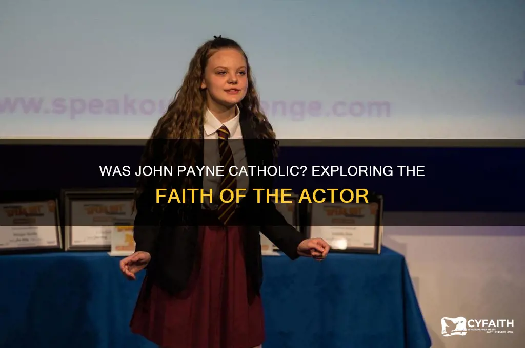 was john payne catholic