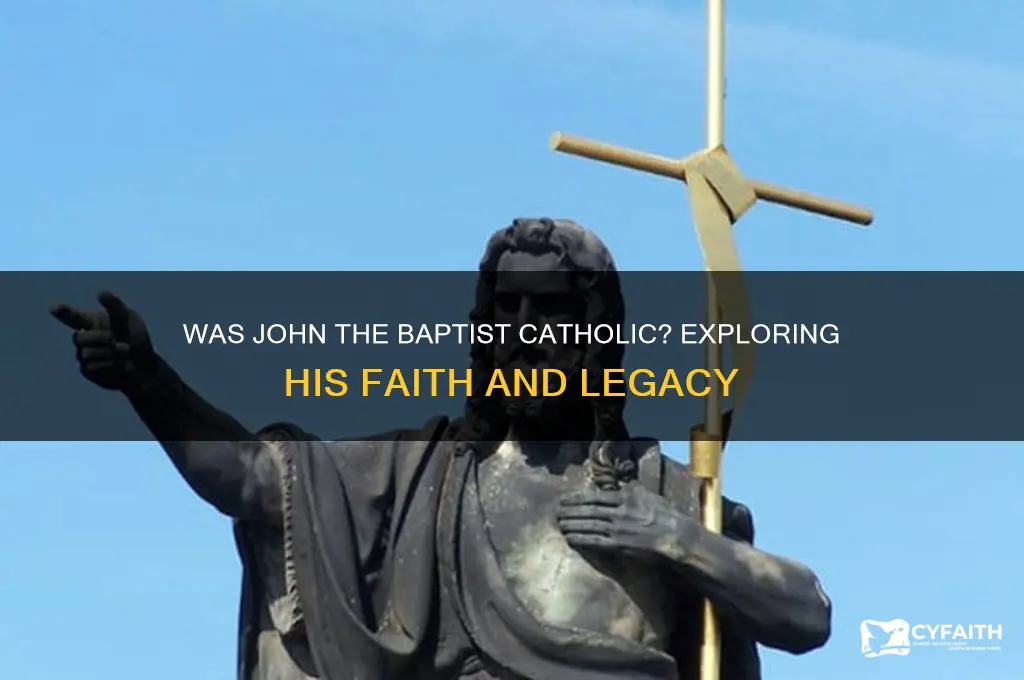 was john the baptist catholic