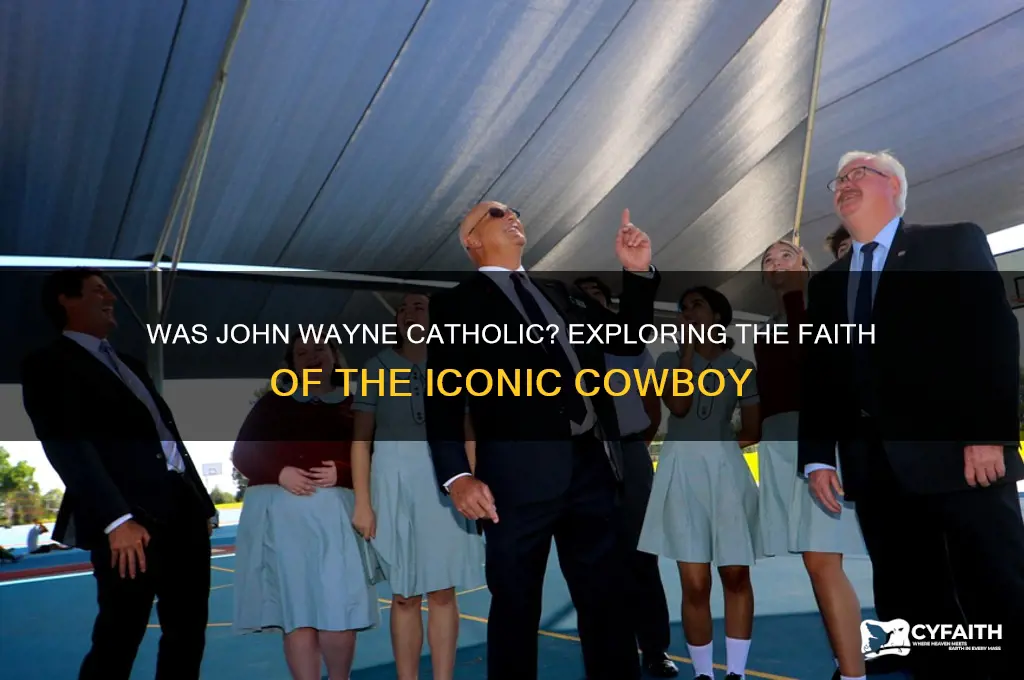 was john wayne catholic