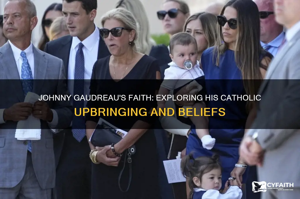 was johnny gaudreau catholic