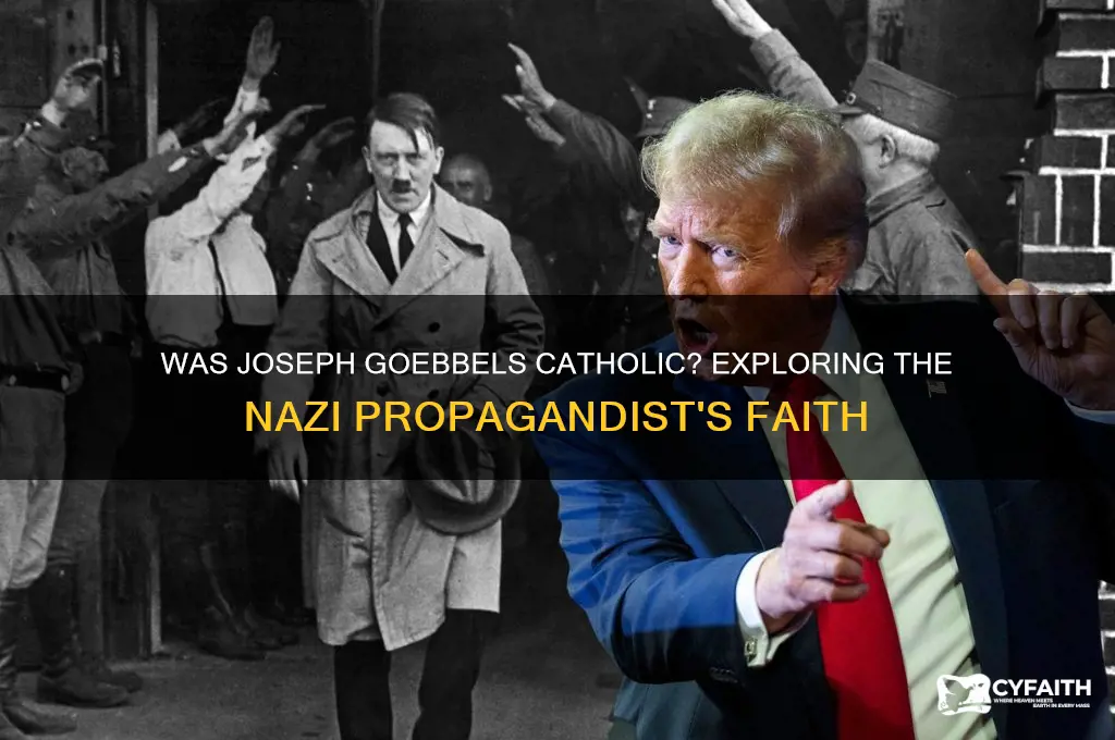 was jospeh geobells catholic