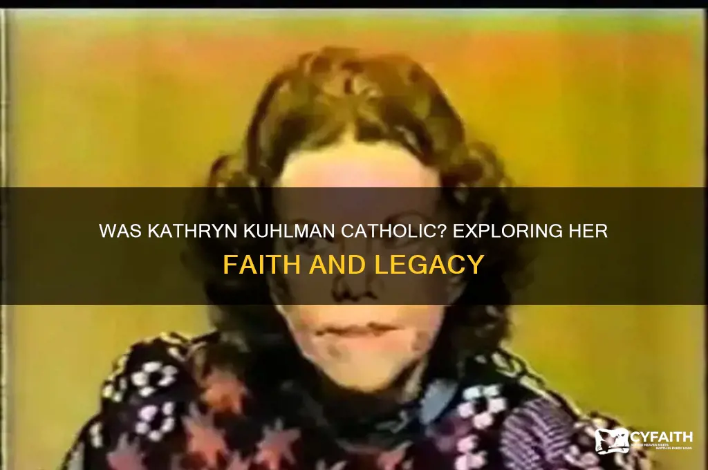 was kathryn kuhlman catholic