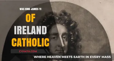 The Catholic King James II of Ireland and England