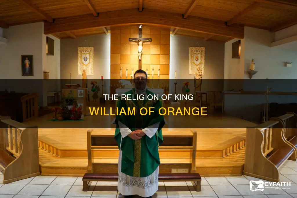 was king william of orange a catholic