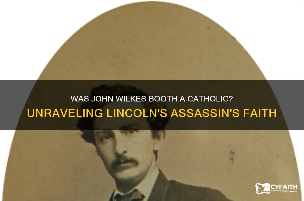 was lincolns killer a catholic