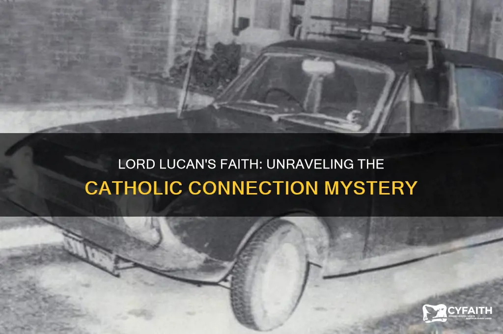 was lord lucan a catholic