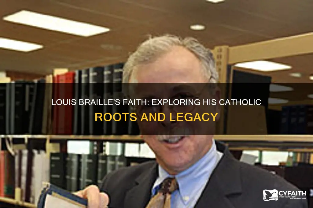 was louis braille catholic
