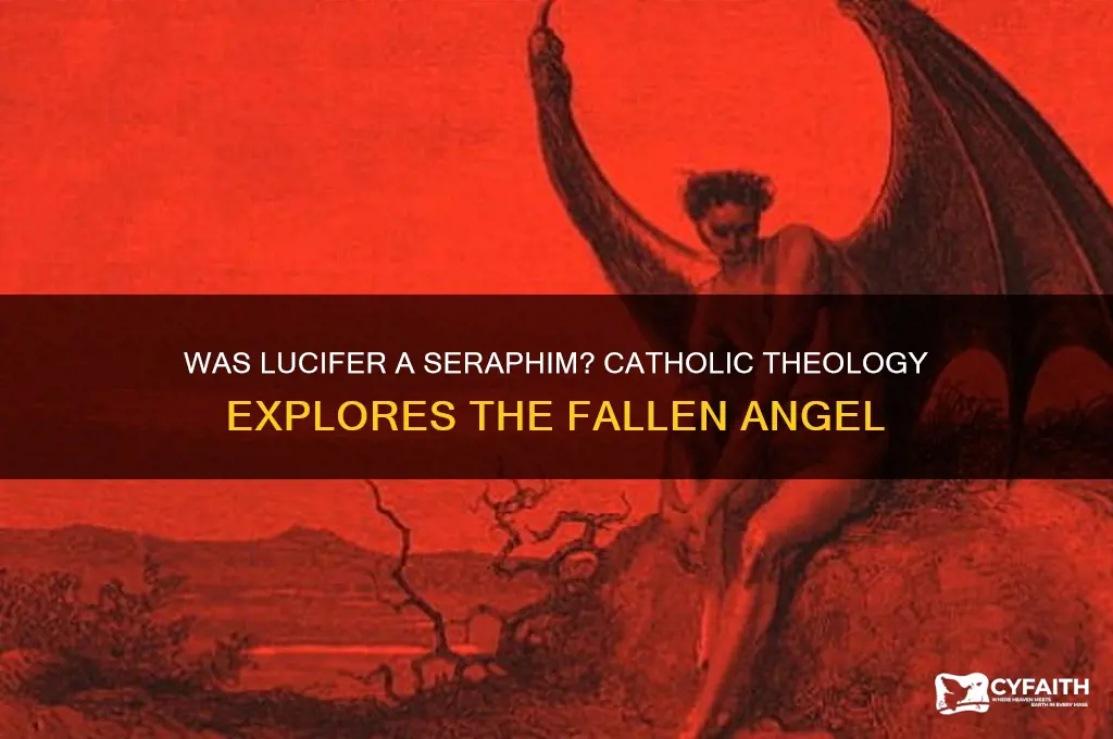 was lucifer a seraphim catholic