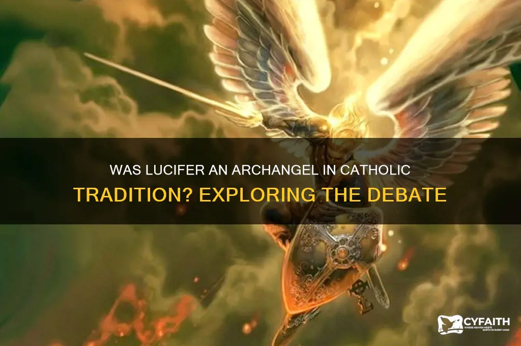 was lucifer an archangel catholic