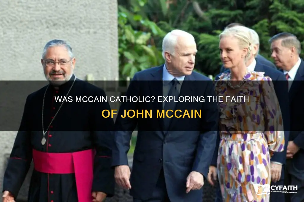 was maccain catholic