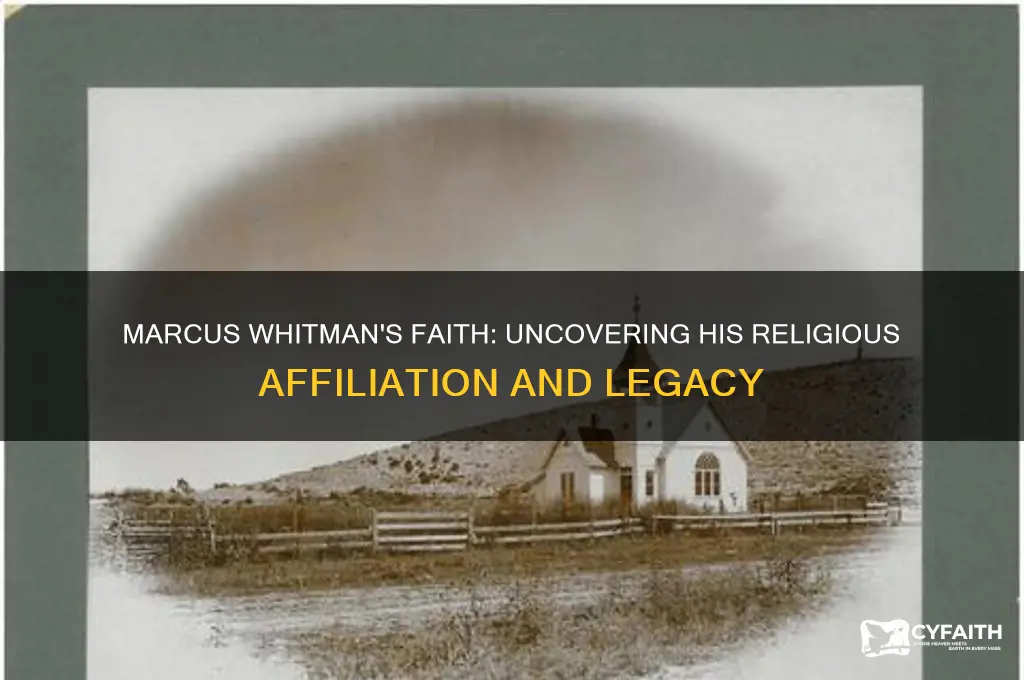 was marcus whitman catholic