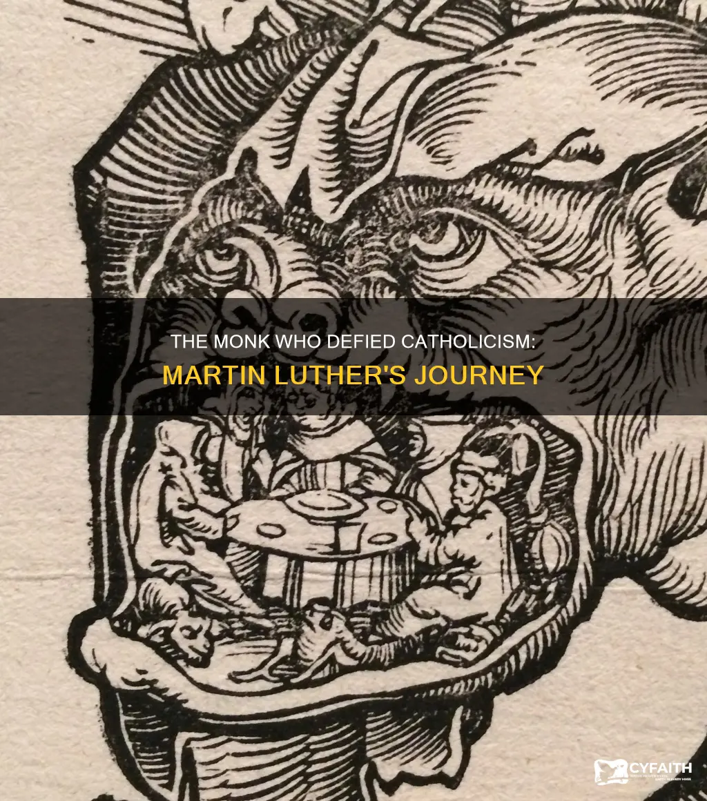 was martin luther a catholic monk