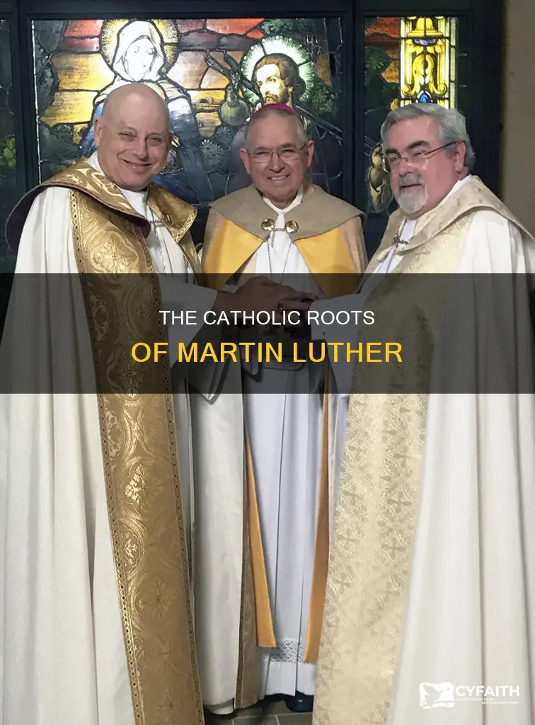 was martin luther born a catholic